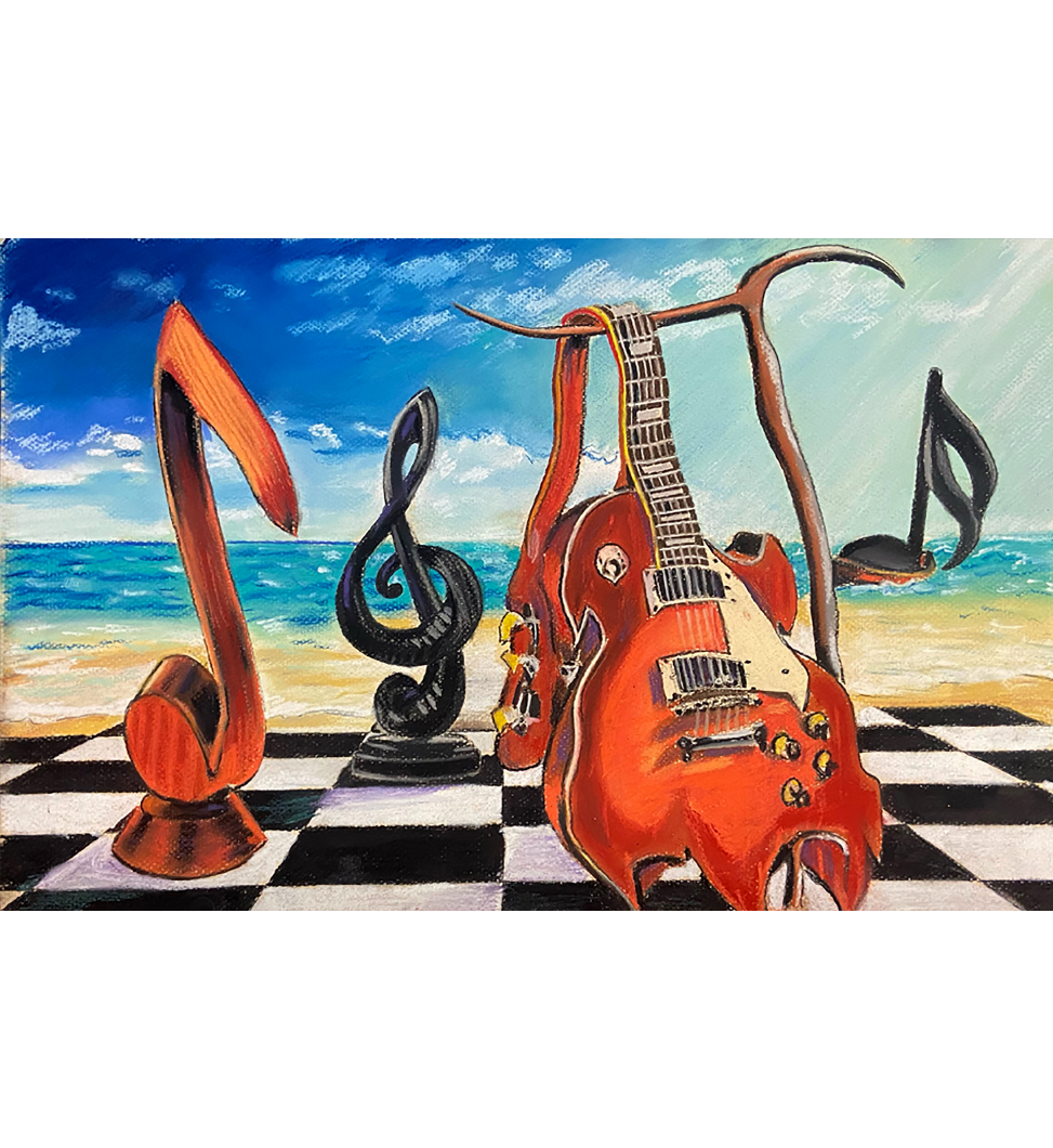 PaintingPastelsViamontesBrianOutdoor Brian Viamontes